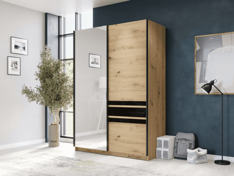 Klizni plakar Alfa 150 ogledalo