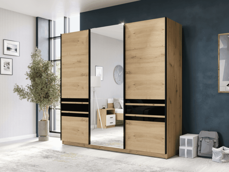 Klizni plakar Alfa 220 ogledalo