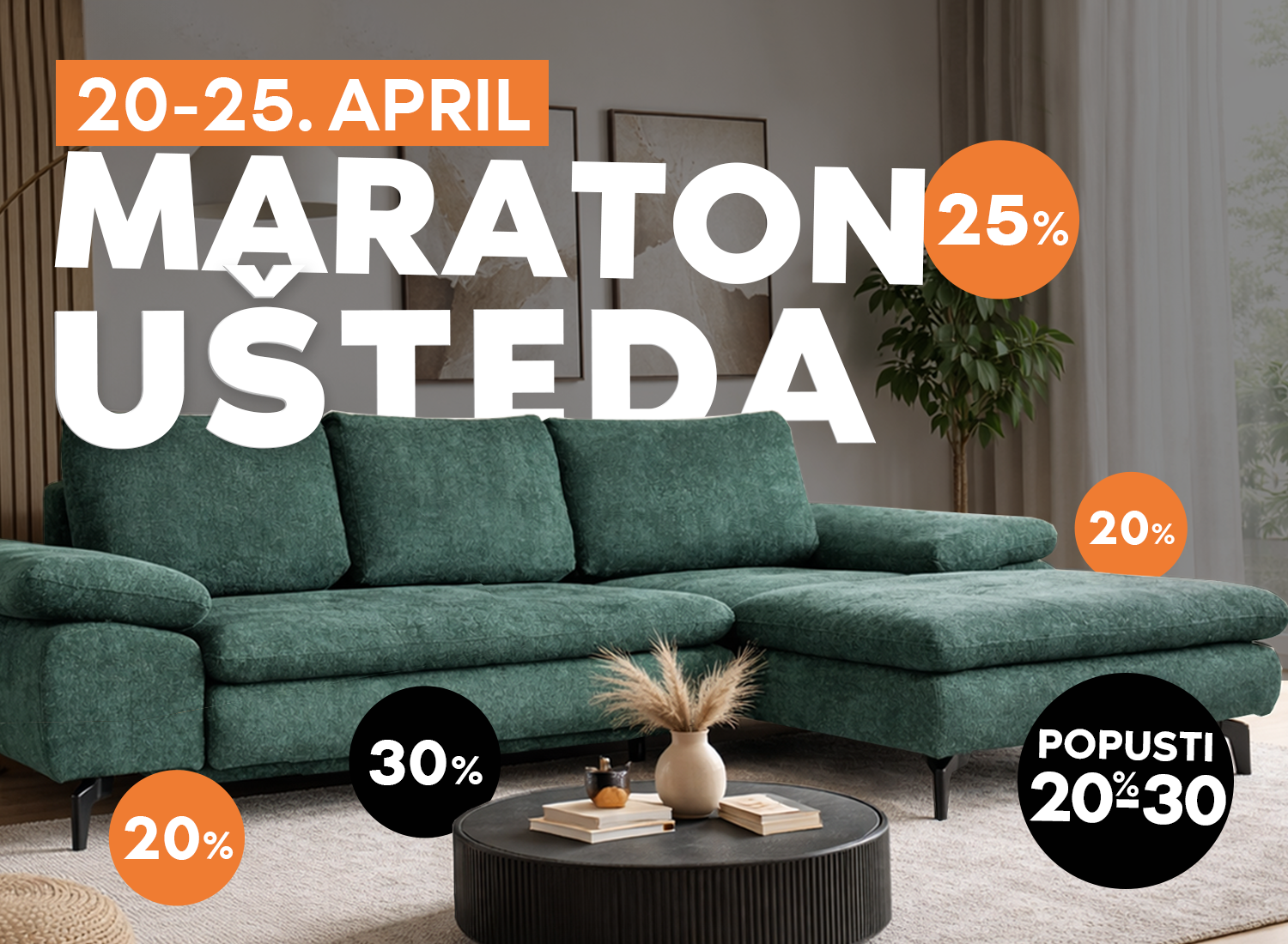 Maraton ušteda je počela!