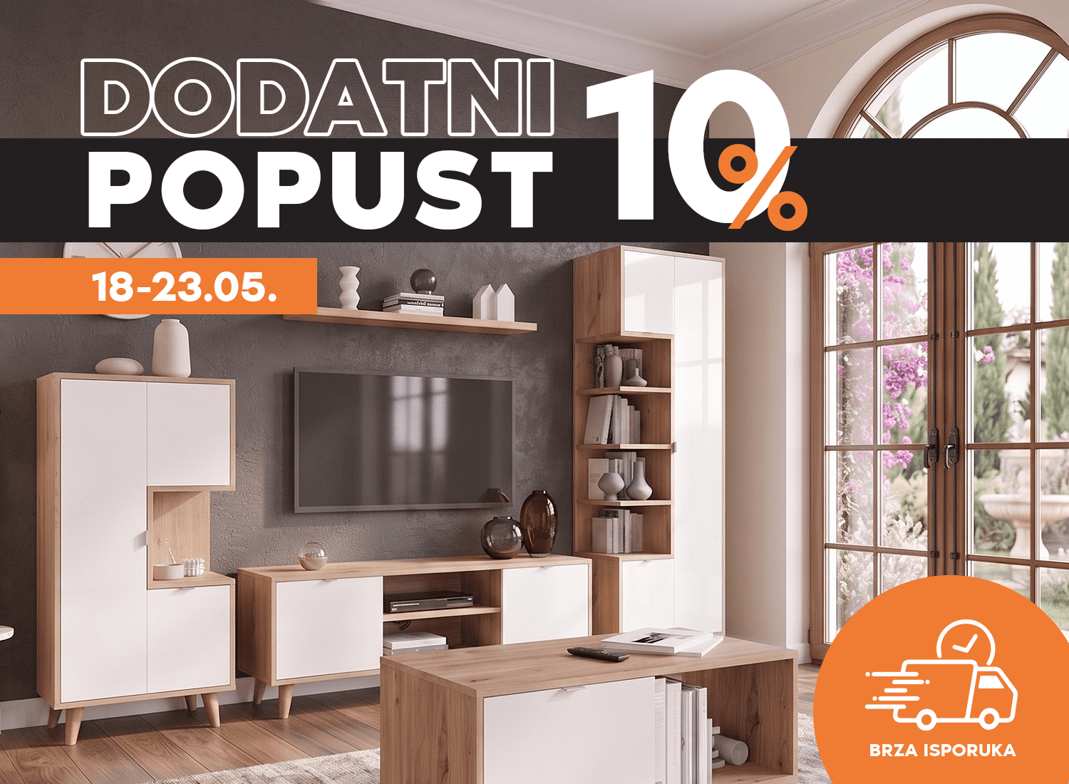 Dodatni popust od 10% na asortiman sa stanja!