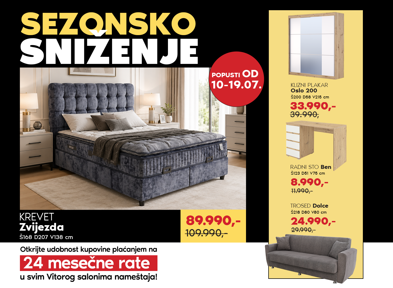 SEZONSKO SNIŽENJE u Vitorogu!