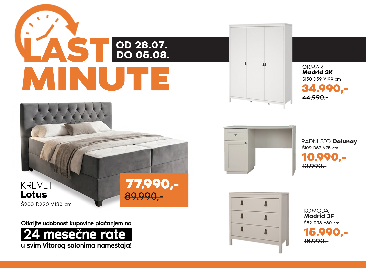 LAST MINUTE u Vitorogu!