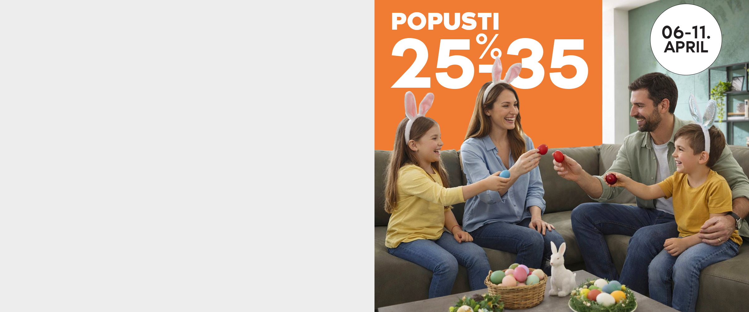 Uskršnje opremanje doma u Vitorogu!