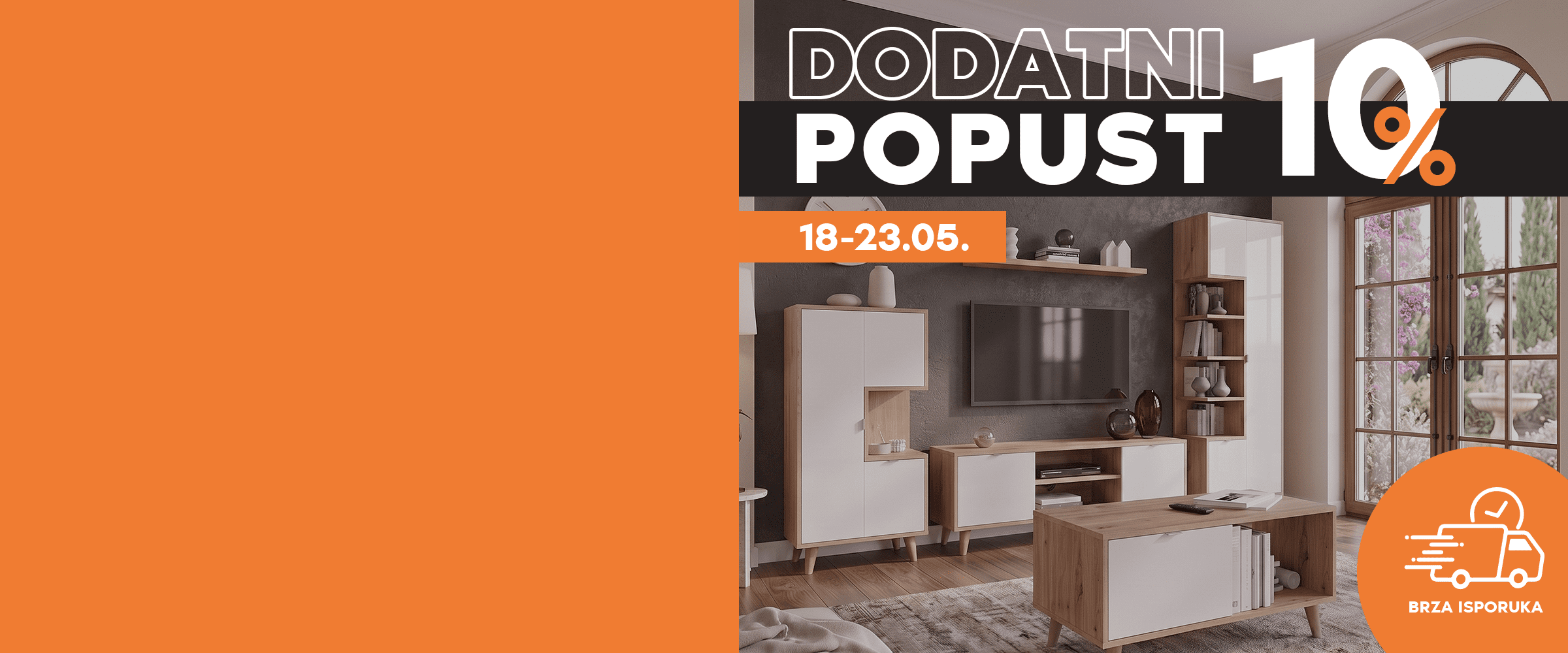 Dodatni popust od 10% na asortiman sa stanja!