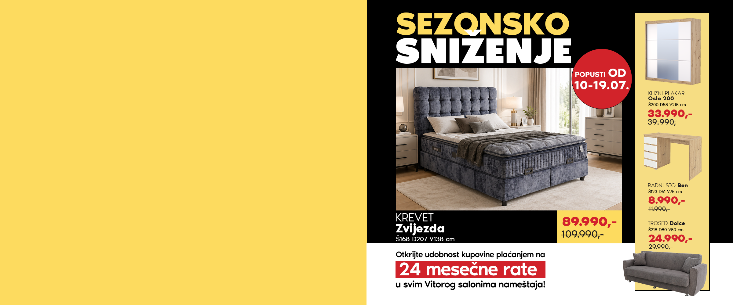 SEZONSKO SNIŽENJE u Vitorogu!