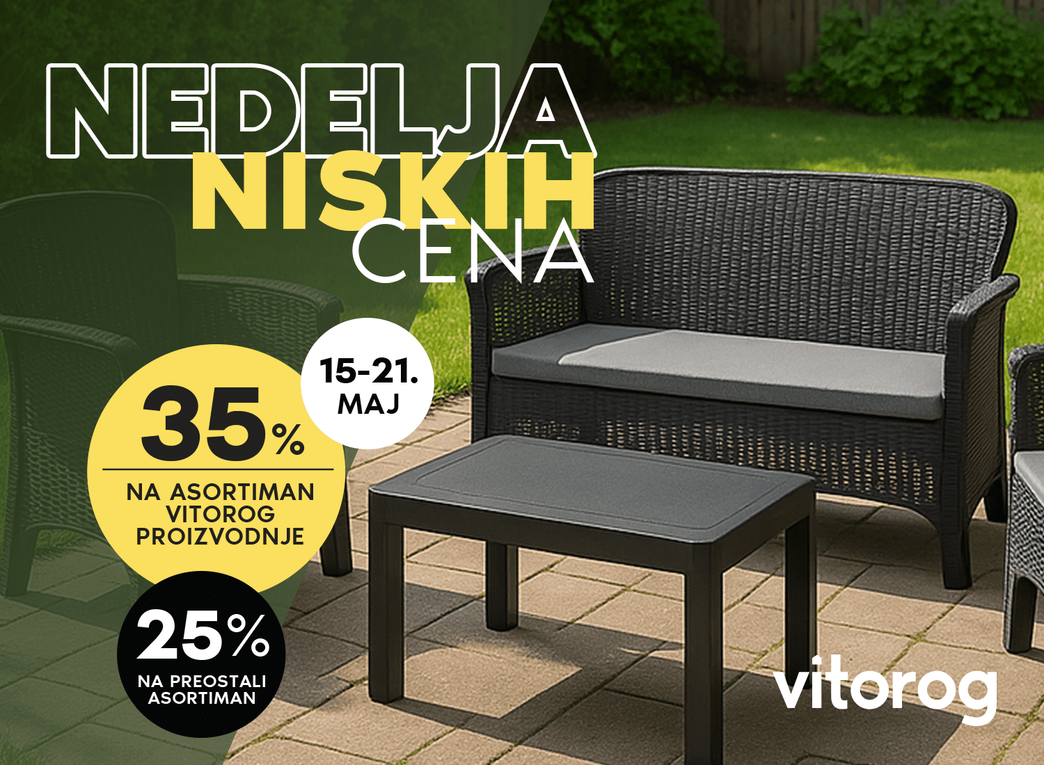 NEDELJA NISKIH CENA – popusti do 35%!