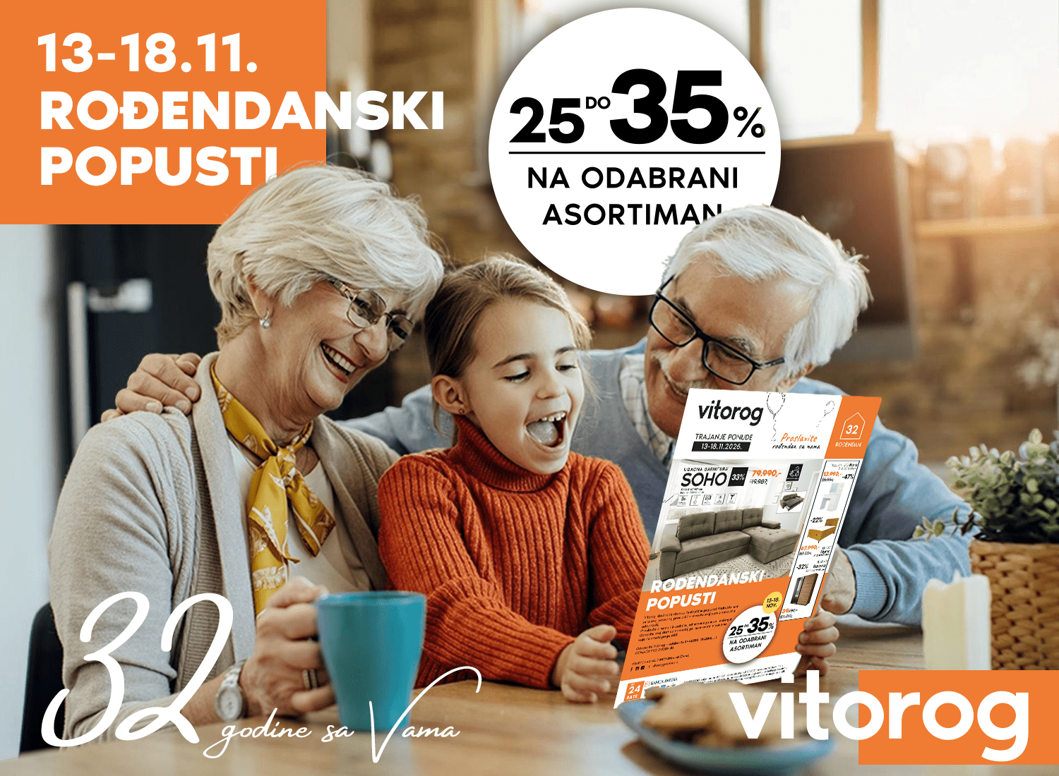 Vitorog slavi 32. rođendan u Novom Sadu!