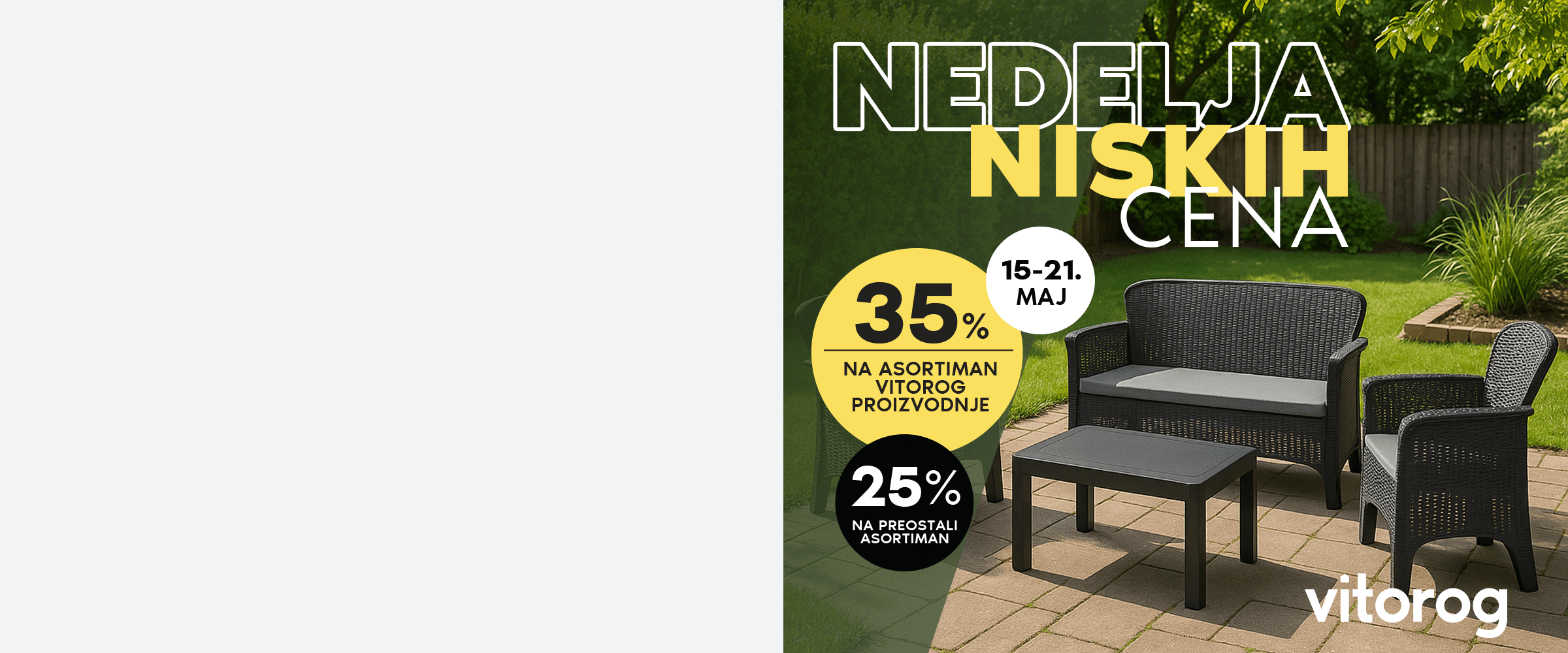 NEDELJA NISKIH CENA – popusti do 35%!