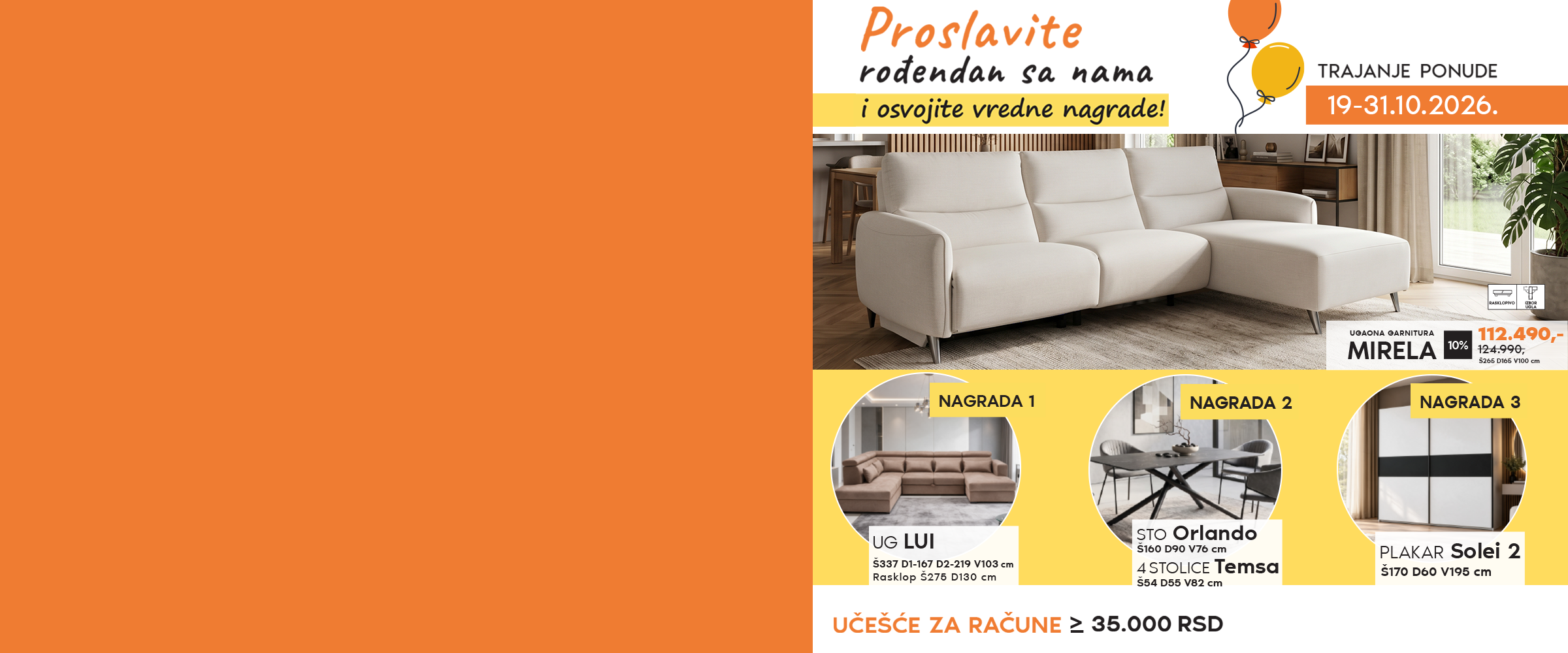 Proslavite 33. rođendan sa Vitorogom i osvojite vredne nagrade!